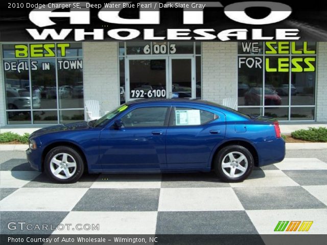 2010 Dodge Charger SE in Deep Water Blue Pearl