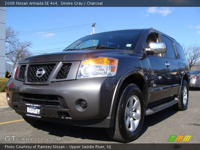 2008 Nissan Armada SE 4x4 in Smoke Gray