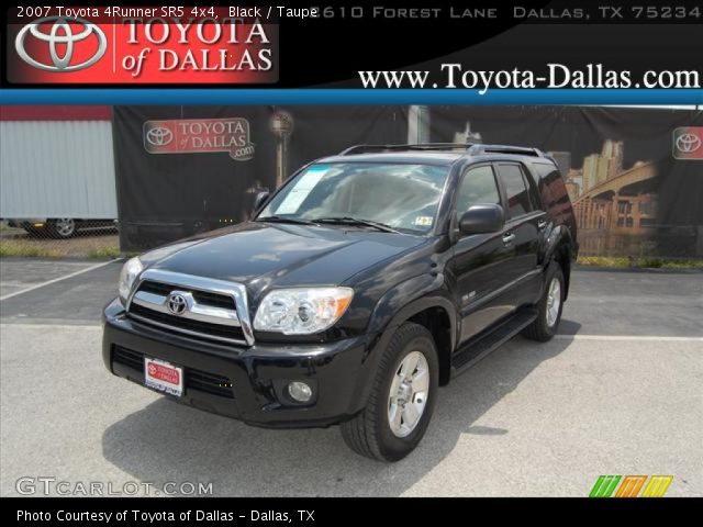 2007 Toyota 4Runner SR5 4x4 in Black