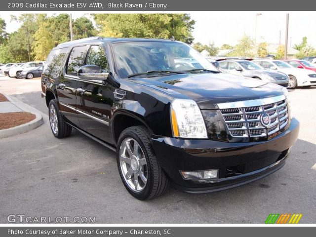 2008 Cadillac Escalade ESV AWD in Black Raven