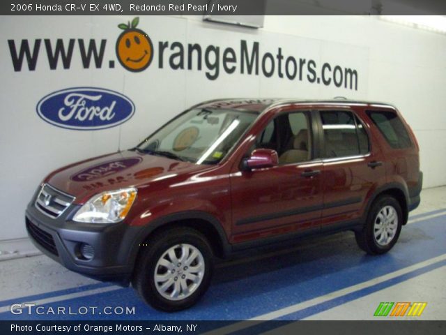 2006 Honda CR-V EX 4WD in Redondo Red Pearl