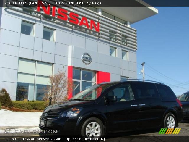 2008 Nissan Quest 3.5 SL in Galaxy Black Metallic