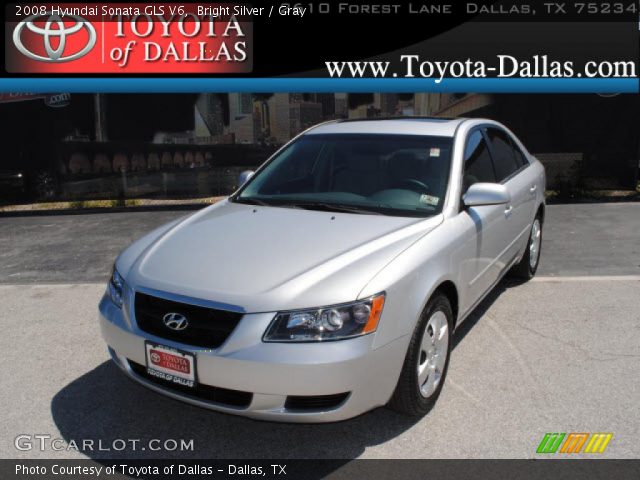 2008 Hyundai Sonata GLS V6 in Bright Silver