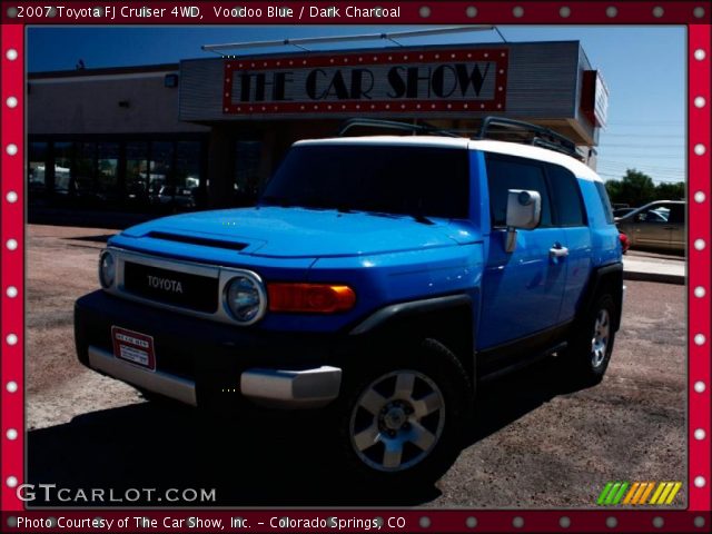 2007 Toyota FJ Cruiser 4WD in Voodoo Blue