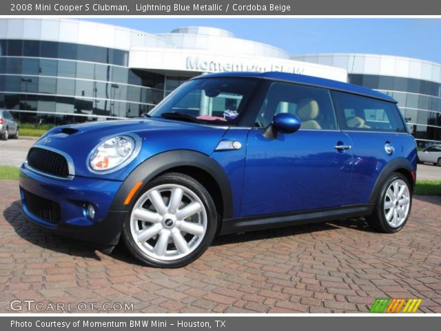 2008 Mini Cooper S Clubman in Lightning Blue Metallic