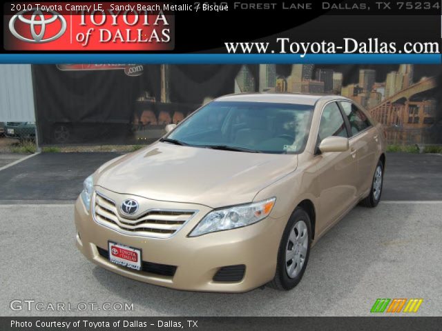2010 Toyota Camry LE in Sandy Beach Metallic