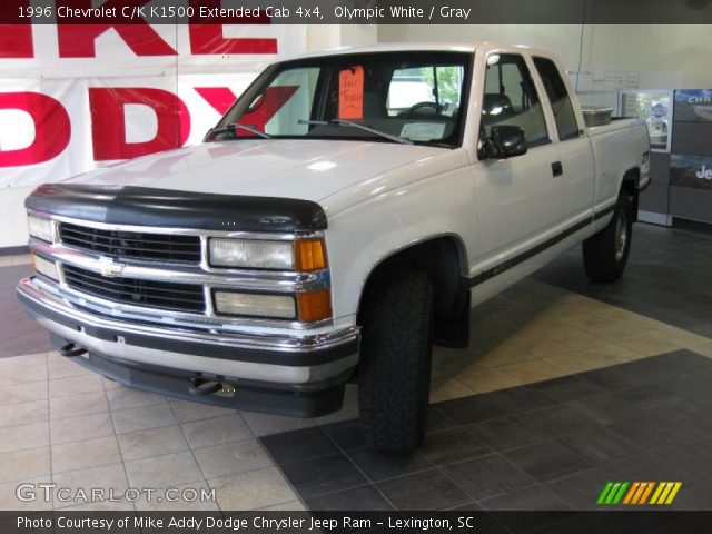 1996 Chevrolet C/K K1500 Extended Cab 4x4 in Olympic White