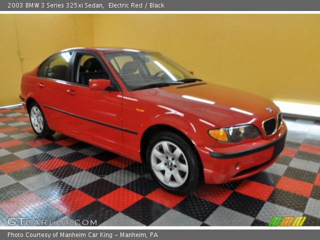 2003 BMW 3 Series 325xi Sedan in Electric Red