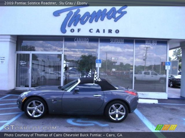 2009 Pontiac Solstice Roadster in Sly Gray