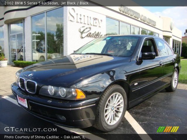 2002 BMW 5 Series 540i Sedan in Jet Black
