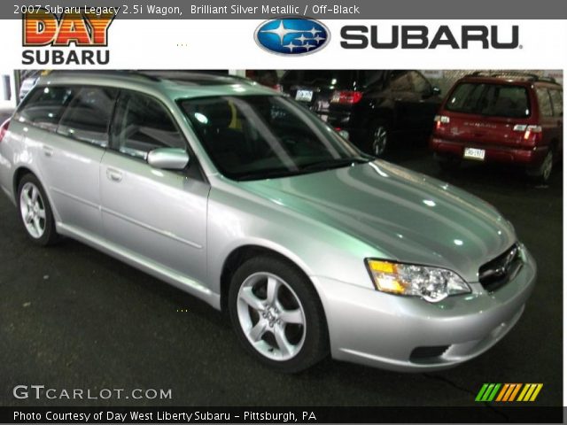 2007 Subaru Legacy 2.5i Wagon in Brilliant Silver Metallic
