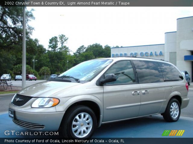 2002 Chrysler Town & Country EX in Light Almond Pearl Metallic