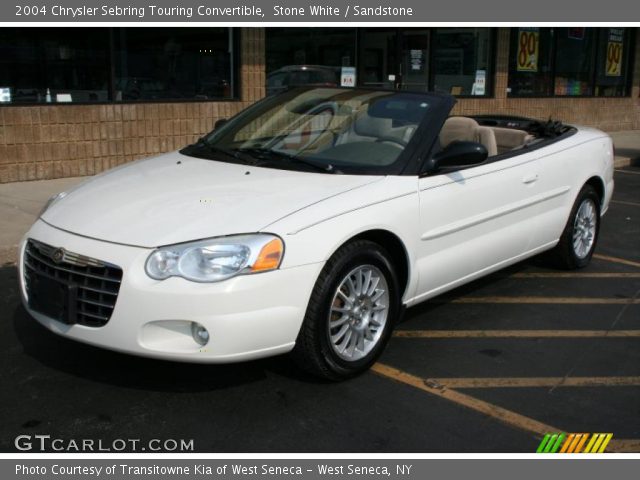 2004 Chrysler Sebring Touring Convertible in Stone White