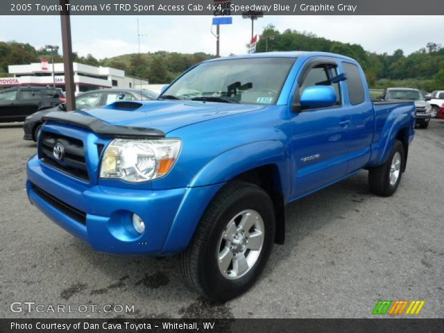 2005 Toyota Tacoma V6 TRD Sport Access Cab 4x4 in Speedway Blue