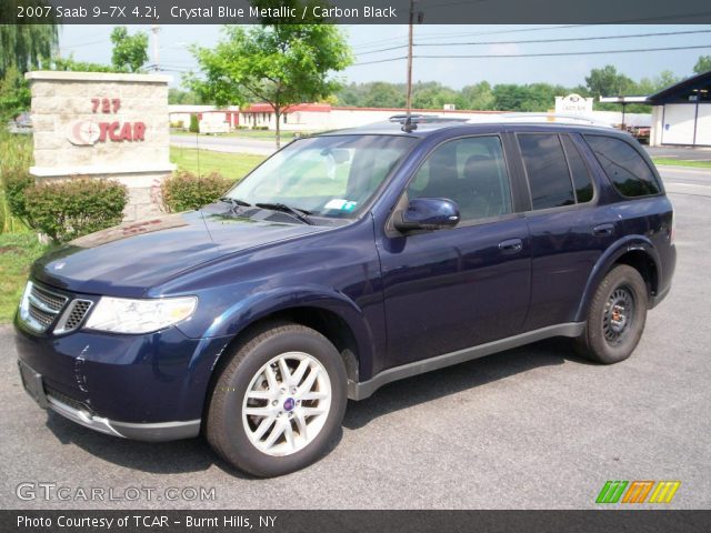 2007 Saab 9-7X 4.2i in Crystal Blue Metallic