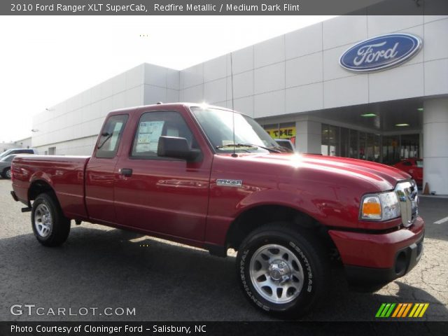 2010 Ford Ranger XLT SuperCab in Redfire Metallic