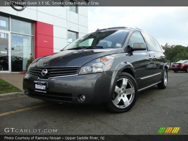 2007 Nissan Quest 3.5 SE in Smoke Gray Metallic