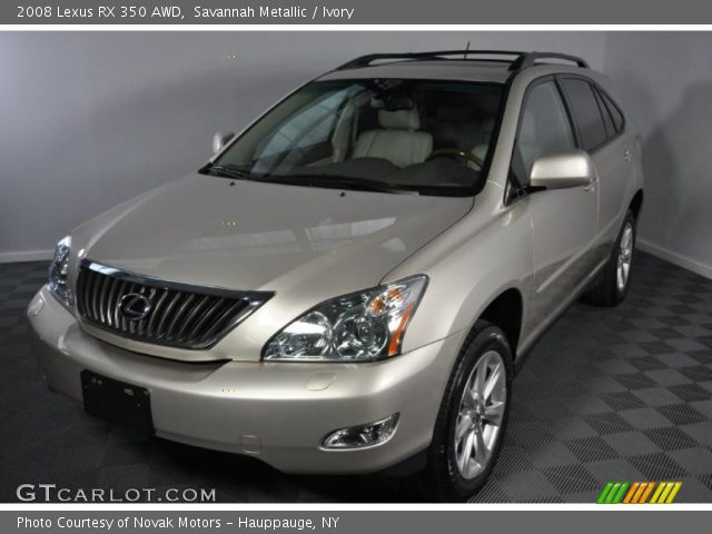 2008 Lexus RX 350 AWD in Savannah Metallic