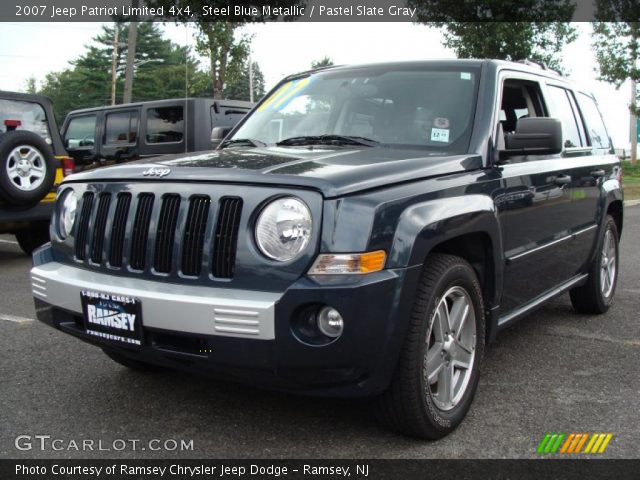 2007 Jeep Patriot Limited 4x4 in Steel Blue Metallic