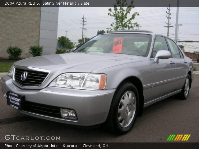 2004 Acura RL 3.5 in Satin Silver Metallic
