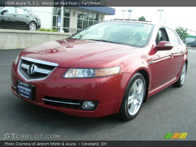 2008 Acura TL 3.2 in Moroccan Red Pearl