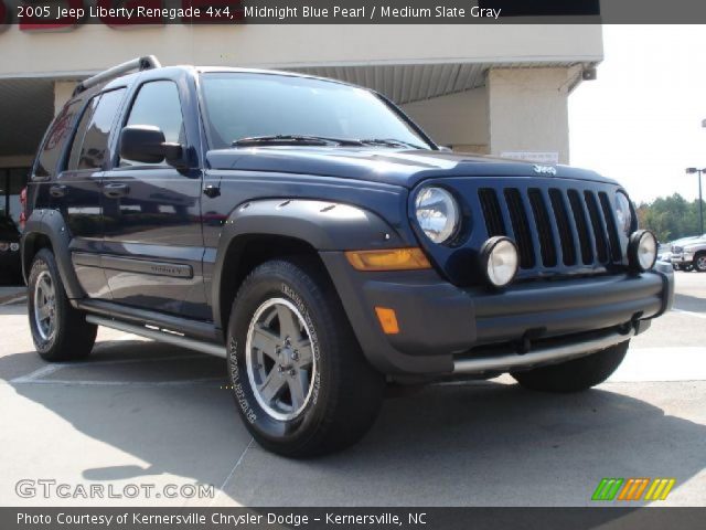 2005 Jeep Liberty Renegade 4x4 in Midnight Blue Pearl
