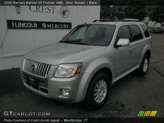 2008 Mercury Mariner V6 Premier 4WD in Silver Metallic
