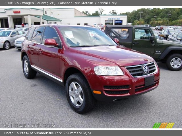 2006 Volkswagen Touareg V6 in Colorado Red Metallic