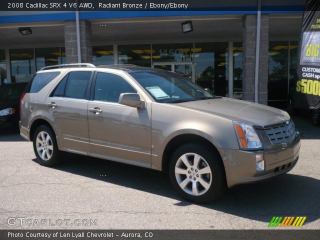 2008 Cadillac SRX 4 V6 AWD in Radiant Bronze