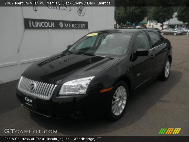 2007 Mercury Milan V6 Premier in Black Ebony