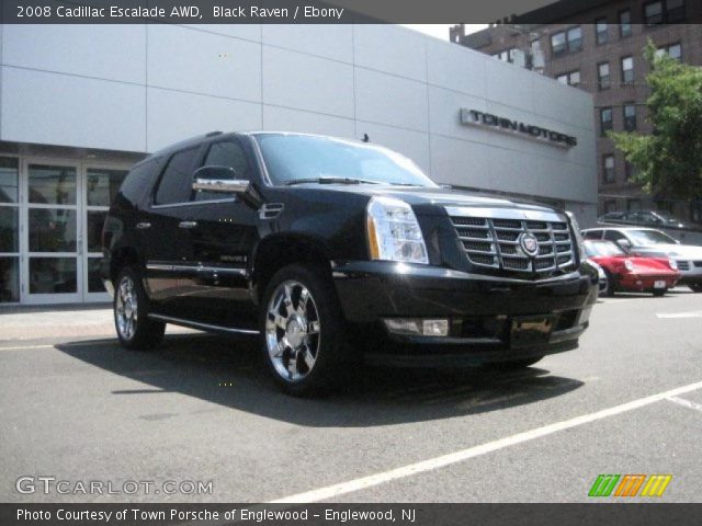 2008 Cadillac Escalade AWD in Black Raven