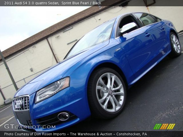 2011 Audi S4 3.0 quattro Sedan in Sprint Blue Pearl