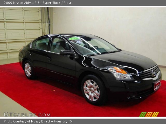 2009 Nissan Altima 2.5 in Super Black