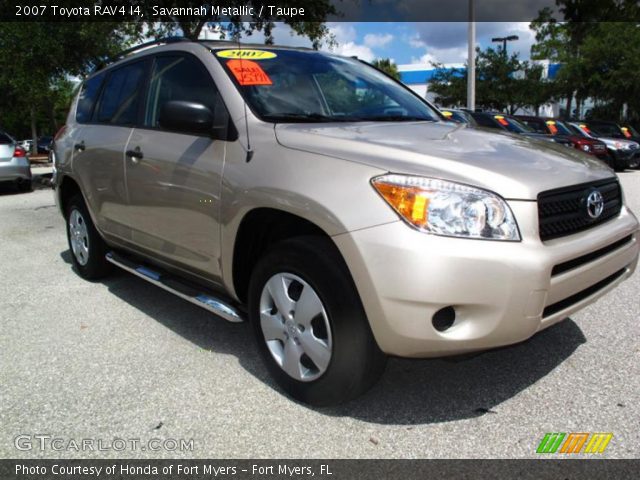 2007 Toyota RAV4 I4 in Savannah Metallic