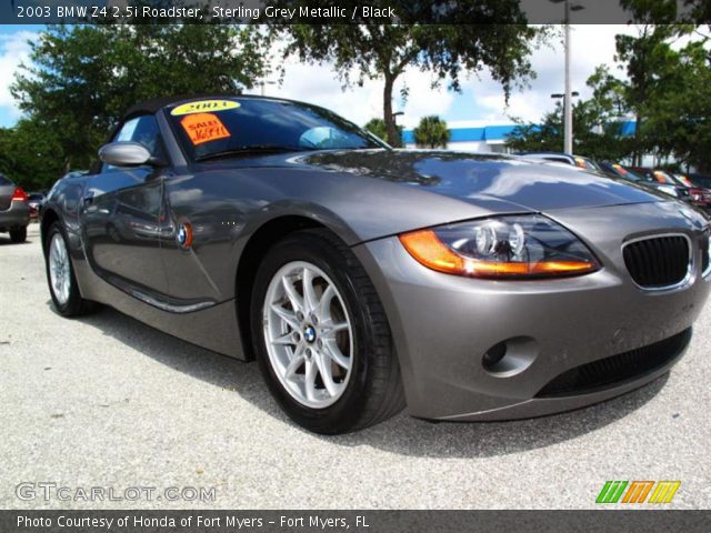 2003 BMW Z4 2.5i Roadster in Sterling Grey Metallic