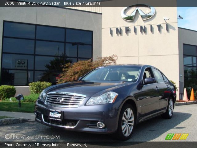 2008 Infiniti M 35x AWD Sedan in Blue Slate