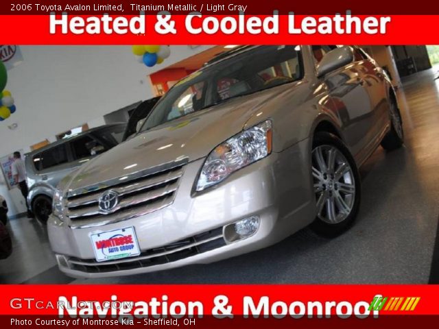 2006 Toyota Avalon Limited in Titanium Metallic