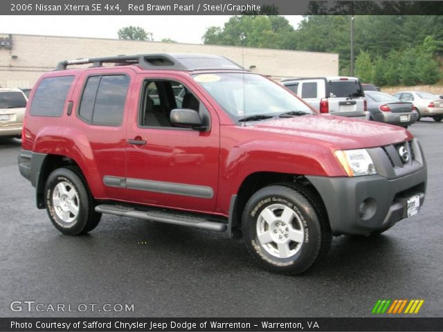 2006 Nissan Xterra SE 4x4 in Red Brawn Pearl
