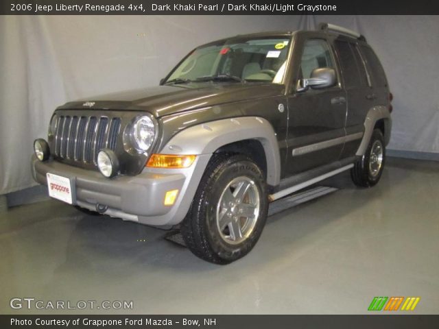 2006 Jeep Liberty Renegade 4x4 in Dark Khaki Pearl