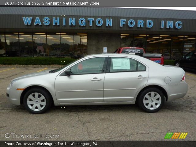 2007 Ford Fusion S in Silver Birch Metallic