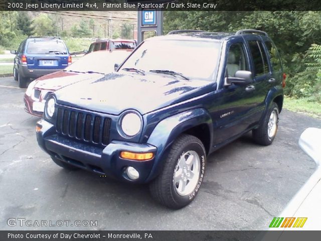 2002 Jeep Liberty Limited 4x4 in Patriot Blue Pearlcoat