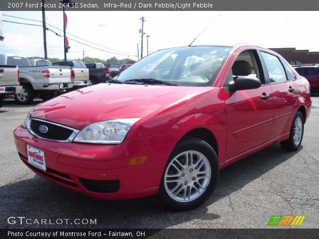 2007 Ford Focus ZX4 SE Sedan in Infra-Red