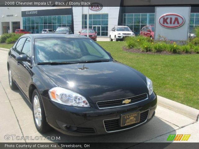 2008 Chevrolet Impala LT in Black