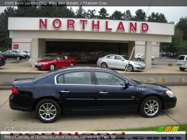 2006 Buick Lucerne CXL in Ming Blue Metallic
