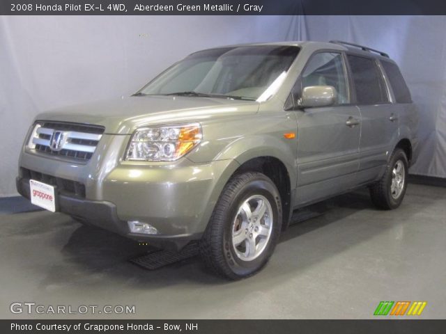 2008 Honda Pilot EX-L 4WD in Aberdeen Green Metallic