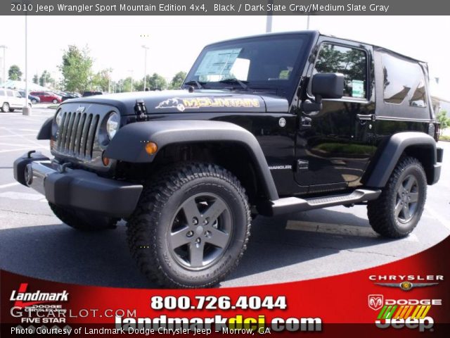 2010 Jeep Wrangler Sport Mountain Edition 4x4 in Black