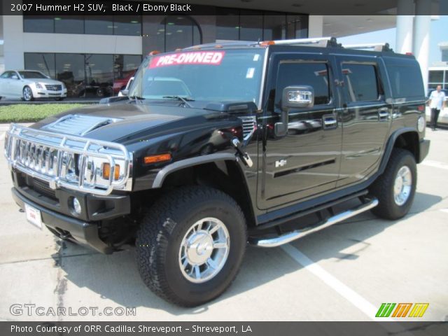 2007 Hummer H2 SUV in Black