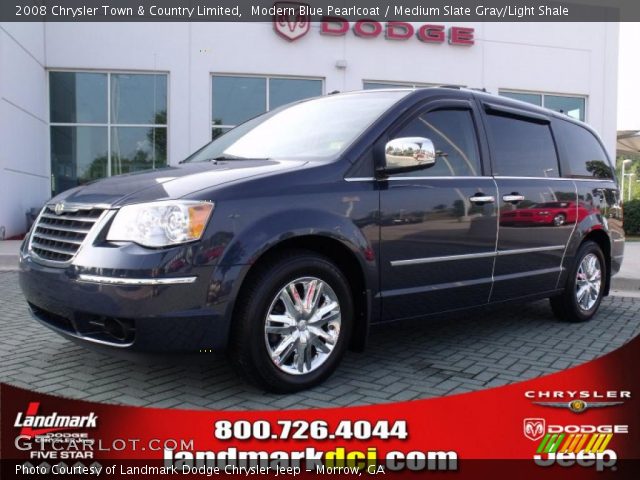 2008 Chrysler Town & Country Limited in Modern Blue Pearlcoat