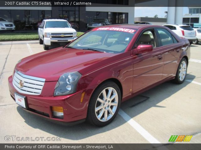 2007 Cadillac CTS Sedan in Infrared