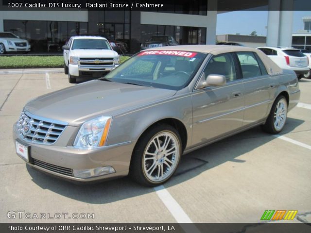 2007 Cadillac DTS Luxury in Radiant Bronze